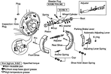 2000 Camry Brake Lines