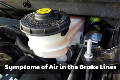 Air in Brake Line Symptoms